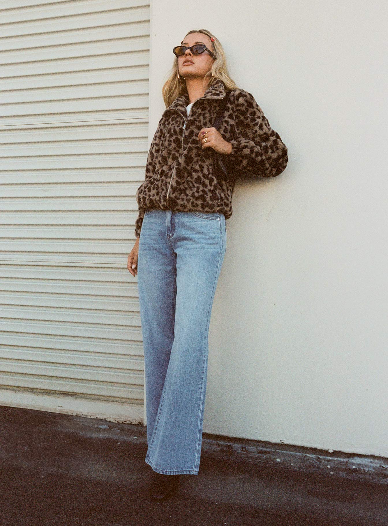 Colemane Mid Rise Denim Jeans Angel Blue
