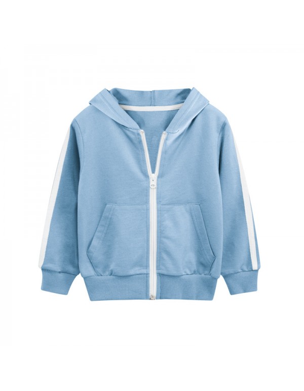 Spring Children's Wear Korean Edition Small And Medium Children's Coat Boys' Fashion Baby Hoodie One Piece For Sale