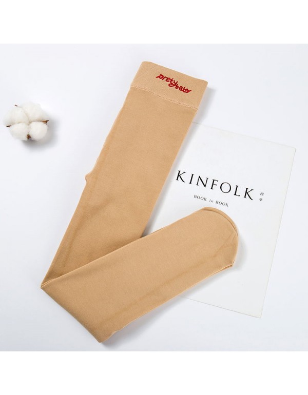 Children's Pantyhose, Autumn And Winter Style, Thickened And Plush White Dance Socks, One Piece Socks, Girls' Leggings, Socks Wholesale