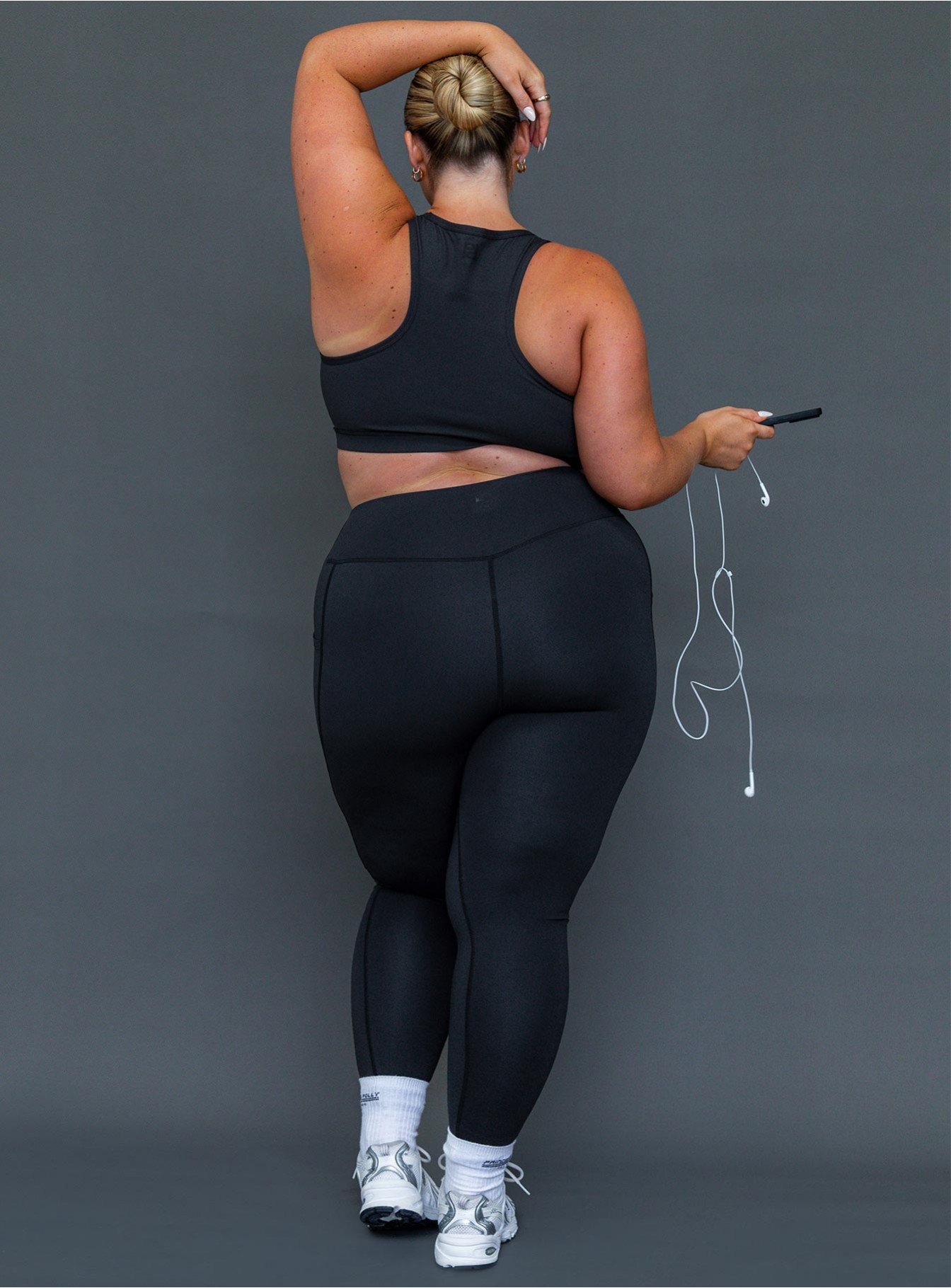 Unstoppable Activewear 7/8 Leggings Black Curve
