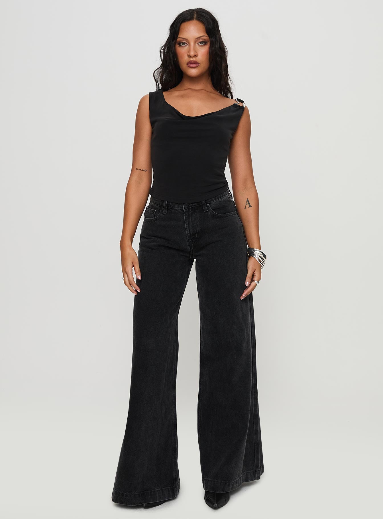 Toby Low Ultra Baggy Jean Charcoal