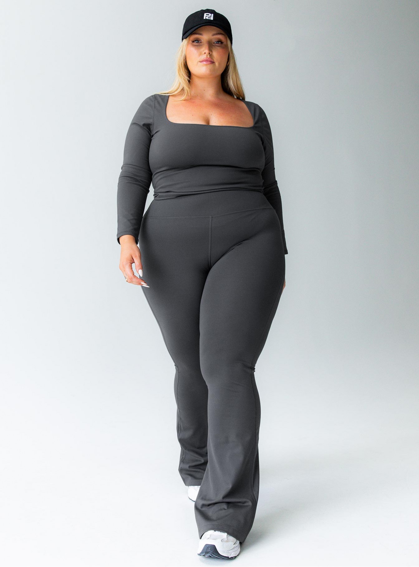 Integrity Activewear Yoga Pants Grey Curve