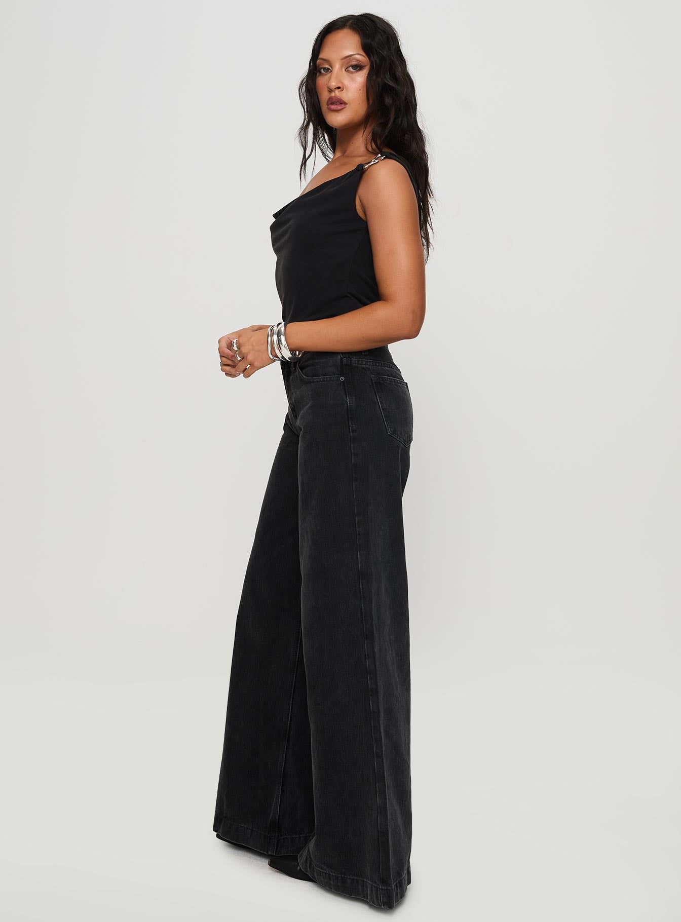 Toby Low Ultra Baggy Jean Charcoal