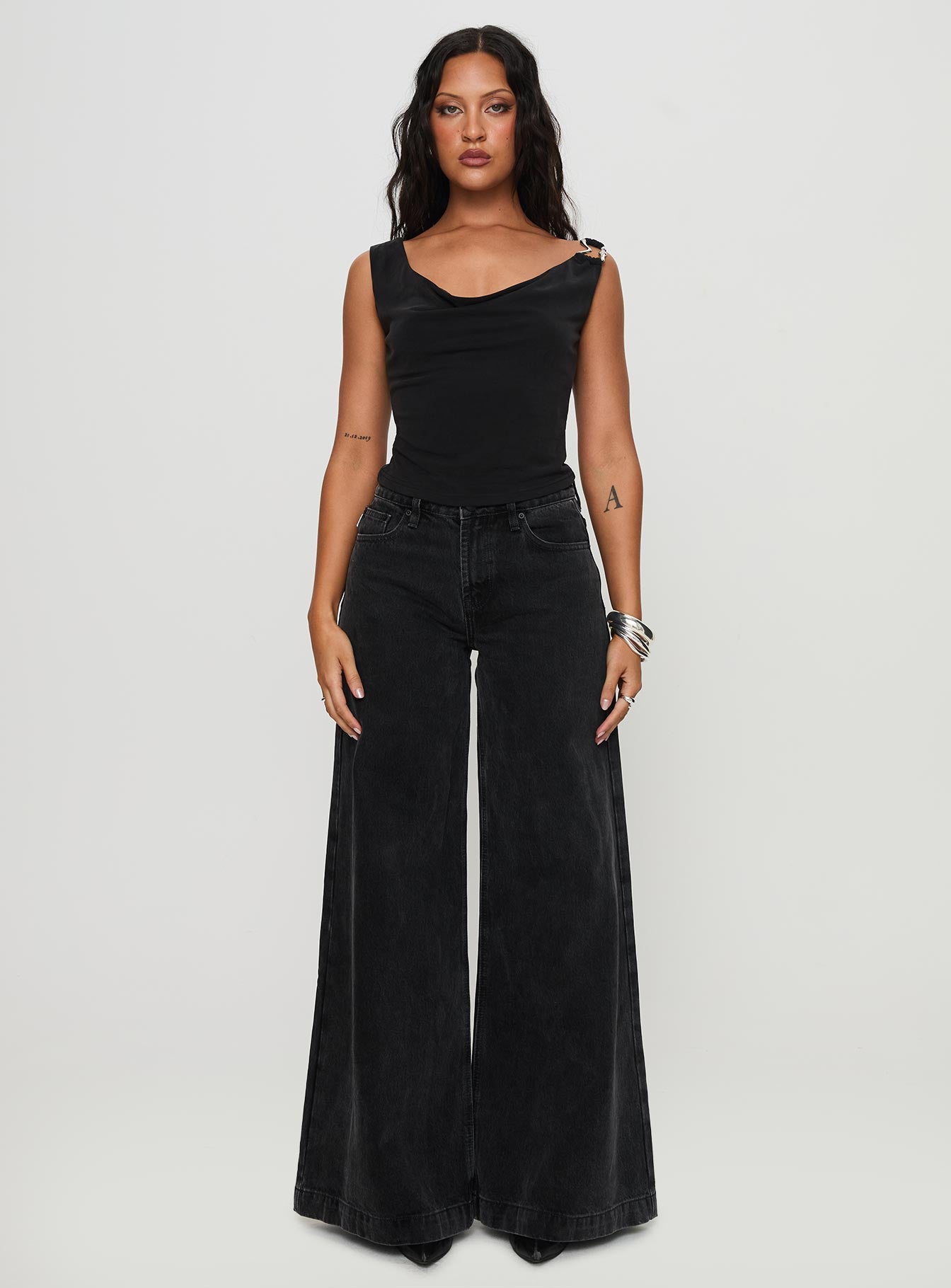 Toby Low Ultra Baggy Jean Charcoal