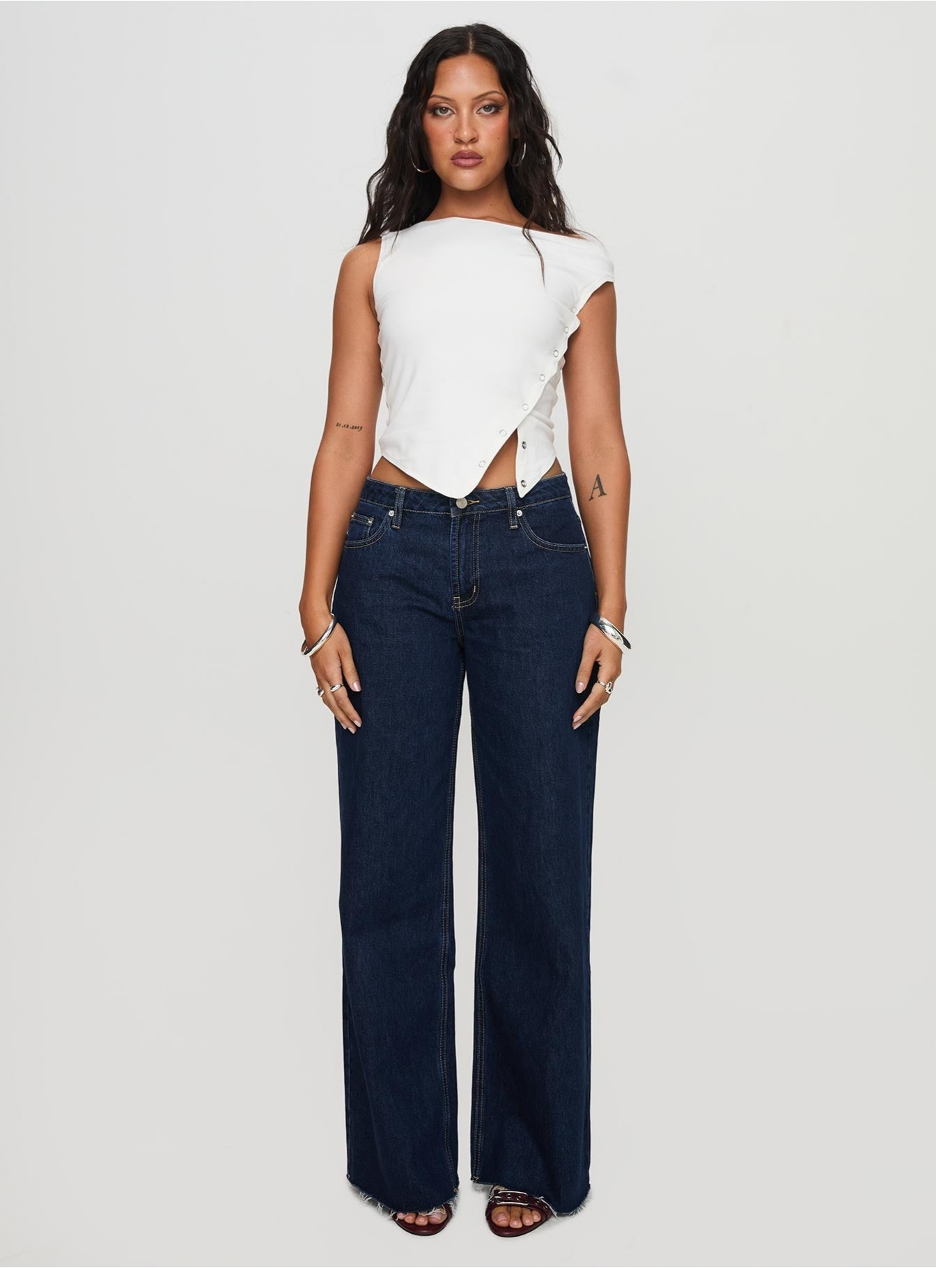 Darla Low Rise Straight Jean Dark Wash