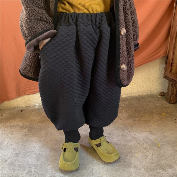 Mao Kaixin's New Winter  Children's Plush Wide Leg...