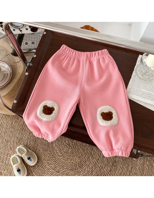 Children's Little Bear Pants 0-6 Years Old Winter ...