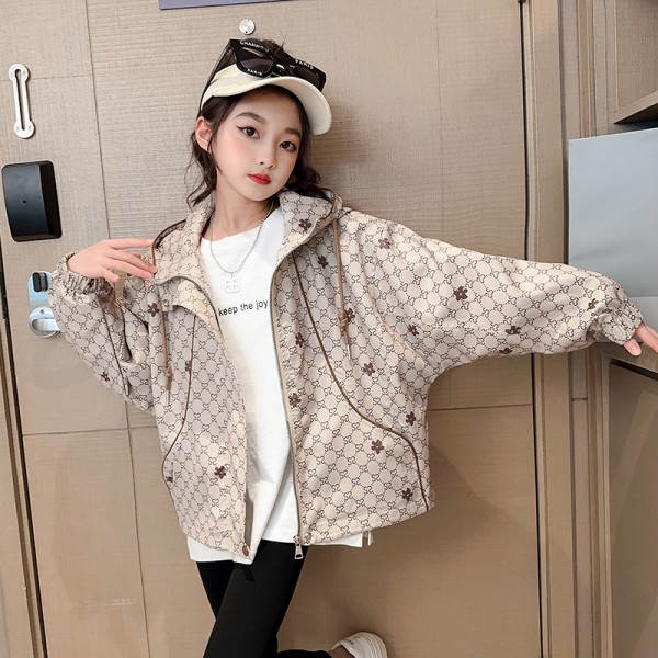  New Children's Wear Girls' Casual Outerwear Sprin...